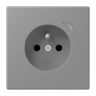 JUNG - JUNG HOME Steckdose Energy, franz/belg., 16A 250V~, SAFETY+, Serie LS, gris 31 (32011)