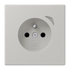 JUNG - JUNG HOME Steckdose Energy, franz/belg., 16A 250V~, SAFETY+, Serie LS, gris clair 31 (32013)