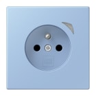JUNG - JUNG HOME Steckdose Energy, franz/belg., 16A 250V~, SAFETY+, Serie LS, outremer moyen (32021)