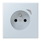 JUNG - JUNG HOME Steckdose Energy, franz/belg., 16A 250V~, SAFETY+, Serie LS, outremer pâle (32023)