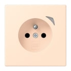JUNG - JUNG HOME Steckdose Energy, franz/belg., 16A 250V~, SAFETY+, Serie LS, terre sienne pâle (32123)