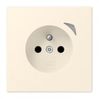 JUNG - JUNG HOME Steckdose Energy, franz/belg., 16A 250V~, SAFETY+, Serie LS, blanc ivoire (4320B)