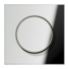 JUNG - Abdeckung mit Drehknopf, Metall verchromt, Serie LS, glanzchrom