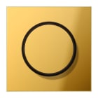 JUNG - Abdeckung mit Drehknopf, Metall goldfarben PVD-beschichtet, Serie LS, goldfarben