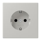JUNG - SCHUKO-Steckdose, 16A 250V~, SK, Duroplast, Serie LS, gris clair 31 (32013)
