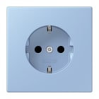 JUNG - SCHUKO-Steckdose, 16A 250V~, SK, Duroplast, Serie LS, outremer moyen (32021)