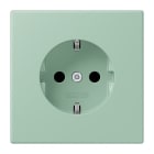 JUNG - SCHUKO-Steckdose, 16A 250V~, SK, Duroplast, Serie LS, vert anglais clair (32041)