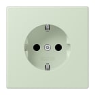 JUNG - SCHUKO-Steckdose, 16A 250V~, SK, Duroplast, Serie LS, vert anglais pâle (32042)