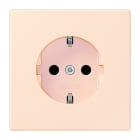 JUNG - SCHUKO-Steckdose, 16A 250V~, SK, Duroplast, Serie LS, orange pâle (32082)