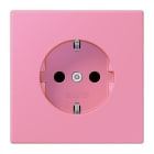 JUNG - SCHUKO-Steckdose, 16A 250V~, SK, Duroplast, Serie LS, rose vif (4320C)