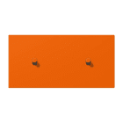 JUNG - Abdeckung mit 2+1 Kipphebel Zylinder, waag., Serie LS 1912, orange