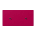 JUNG - Abdeckung mit 2+1 Kipphebel Zylinder, waag., Serie LS 1912, rouge rubia