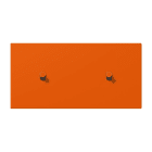 JUNG - Abdeckung mit 2+1 Kipphebel Zylinder, waag., Serie LS 1912, orange vif
