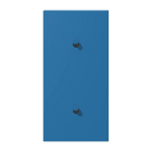 JUNG - Abdeckung mit 2+1 Kipphebel Zylinder, senk., Serie LS 1912, bleu céruléen 31