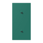 JUNG - Abdeckung mit 2+1 Kipphebel Zylinder, senk., Serie LS 1912, vert anglais