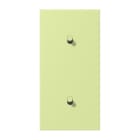 JUNG - Abdeckung mit 2+1 Kipphebel Zylinder, senk., Serie LS 1912, vert jaune clair