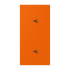 JUNG - Abdeckung mit 2+1 Kipphebel Zylinder, senk., Serie LS 1912, orange