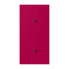 JUNG - Abdeckung mit 2+1 Kipphebel Zylinder, senk., Serie LS 1912, rouge rubia