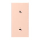 JUNG - Abdeckung mit 2+1 Kipphebel Zylinder, senk., Serie LS 1912, l'ocre rouge clair
