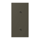 JUNG - Abdeckung mit 2+1 Kipphebel Zylinder, senk., Serie LS 1912, ombre naturelle 31