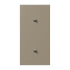 JUNG - Abdeckung mit 2+1 Kipphebel Zylinder, senk., Serie LS 1912, ombre naturelle moyenne