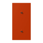 JUNG - Abdeckung mit 2+1 Kipphebel Zylinder, senk., Serie LS 1912, rouge vermillon 59