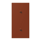 JUNG - Abdeckung mit 2+1 Kipphebel Zylinder, senk., Serie LS 1912, terre sienne brûlée 59