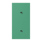 JUNG - Abdeckung mit 2+1 Kipphebel Zylinder, senk., Serie LS 1912, vert 59