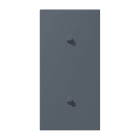 JUNG - Abdeckung mit 2+1 Kipphebel Zylinder, senk., Serie LS 1912, gris fonce 59