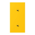 JUNG - Abdeckung mit 2+1 Kipphebel Zylinder, senk., Serie LS 1912, le jaune vif
