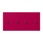 JUNG - Abdeckung mit 2+2 Kipphebel Zylinder, waag., Serie LS 1912, rouge rubia