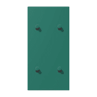 JUNG - Abdeckung mit 2+2 Kipphebel Zylinder, senkr., Serie LS 1912, vert anglais