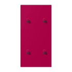 JUNG - Abdeckung mit 2+2 Kipphebel Zylinder, senkr., Serie LS 1912, rouge rubia