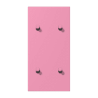 JUNG - Abdeckung mit 2+2 Kipphebel Zylinder, senkr., Serie LS 1912, rose vif