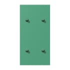 JUNG - Abdeckung mit 2+2 Kipphebel Zylinder, senkr., Serie LS 1912, vert 59
