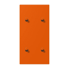 JUNG - Abdeckung mit 2+2 Kipphebel Zylinder, senkr., Serie LS 1912, orange vif