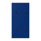 JUNG - Abdeckung mit 2+2 Kipphebel Zylinder, senkr., Serie LS 1912, bleu outremer foncé