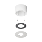 JUNG - Aufputz-Set für KNX Präsenzmelder / Automatikschalter, lichtgrau