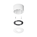 JUNG - Aufputz-Set für KNX Präsenzmelder / Automatikschalter, schneeweiß matt