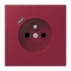 JUNG - Steckdose Frz/Belg mit USB Typ C LC4320M