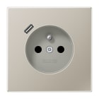 JUNG - Steckdose Frz/Belg mit USB Typ C