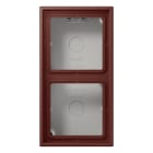 JUNG - Aufputz-Kappe m. Rahmen 2fach LC32120