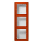 JUNG - Aufputz-Kappe m. Rahmen 3fach LC4320A