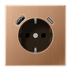 JUNG - SCHUKO-Steckdose mit USB Typ AC