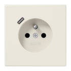 JUNG - Steckdose Frz/Belg mit USB Typ C