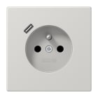 JUNG - Steckdose Frz/Belg mit USB Typ C