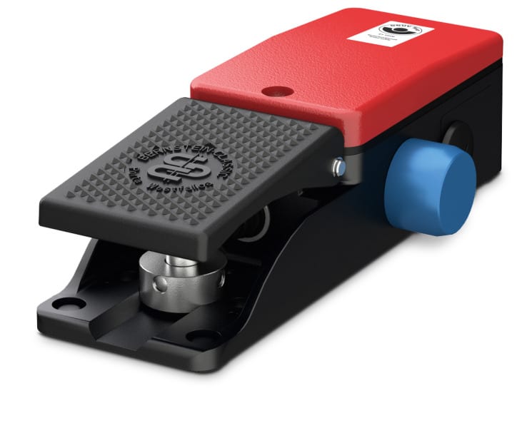 BERNSTEIN - Fußschalter, foot switch Metall, IP65