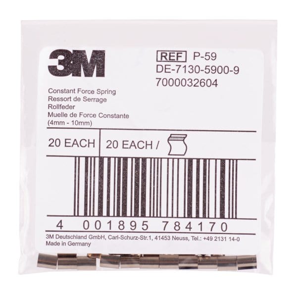 3M - P 59 Kontakt-Rollfeder für lötfreie Verbindungen, 4-10mm