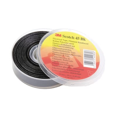 3M - Polyesterband 19mmx20m glasfaserv., schwarz, UV