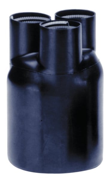 3M - SKE 3F/4 Warmschrumpf-Aufteilkappe, Schwarz, 3x50-150mm²